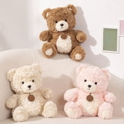 Teddy Bear Plush Toy under $5! CQCYD Teddy Bear Plush Toy, Classic Stuffed Animal for Boys and Girls, Soft Cuddly Doll for Holiday, Birthday Gift, and Soothing Companion
