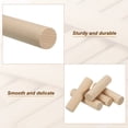 thumbnail image 4 of Unique Bargains 1 x 4 Inch Dowel Rods Wood Sticks Unfinished Wooden Dowel Rods Round Dowels Sticks 25 Pcs, 4 of 6
