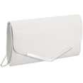 thumbnail image 1 of EeaseCA Sac de Soirée Blanc Sac à Main Sac de Mariage Fête Sac à Message Pochette Sac à Main Sac à Chaîne Simple pour Femmes Dames, 1 of 6