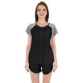 thumbnail image 1 of Inkmeso Solid 2 Pc Nightwear Set For Women Raglan Sleeves Button-Down Top & Shorts Sleepwear-62, 1 of 7
