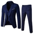 thumbnail image 1 of Veste de Complet pour Homme + Gilet + Pantalon de Complet Ensemble Trois Pièces, 1 of 6