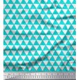 thumbnail image 1 of Soimoi Tissu de Velours Bloc Géométrique Tissu Imprimé 1 Yard 58 Inch Wide, 1 of 3