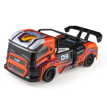 Voiture RC Drift 2.4ghz Camion de Sport RC Tracteur 4wd Voiture Télécommandée 16304 Orange