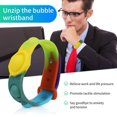 thumbnail image 4 of ziyahi Bracelet à Bulles en Silicone Bracelet Anti-Stress Réglable Jouet Pop, 4 of 9