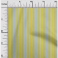 thumbnail image 1 of oneOone Georgette Viscose Fabric Multicolor Stripe Print Fabric BTY 42 Inch Wide, 1 of 3