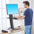 thumbnail image 2 of North Bayou 22"-32" Desktop Sit-Stand Workstation – ST15, 2 of 5