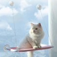 thumbnail image 4 of Cat Window Perch Hammock Hanging Bed Suction Cup Comfortable Detachable Pink, 4 of 8