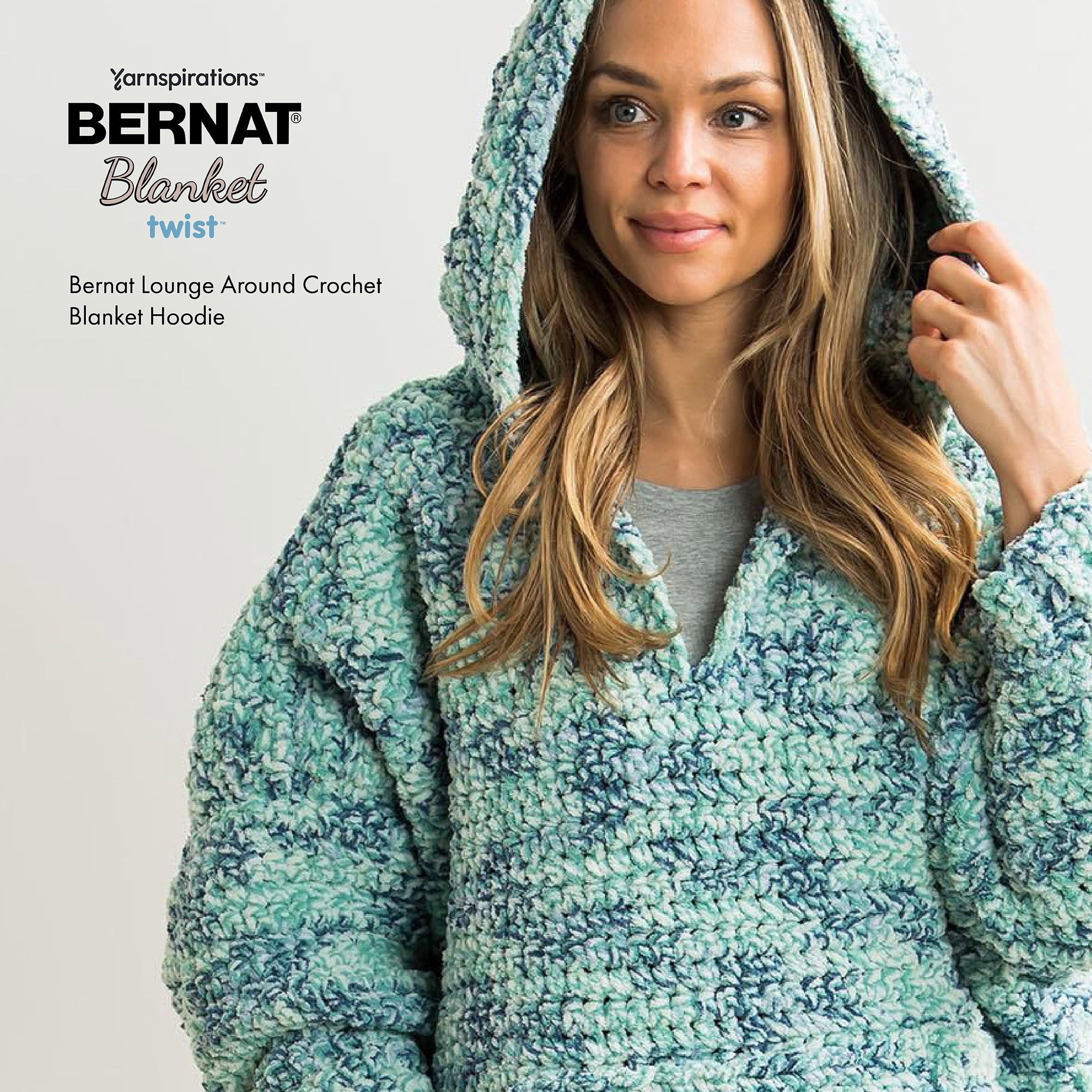 Bernat® Fil Couverture Twist™, Polyester #6 Super Volumineux, 10,5oz/300g, 220 Yards