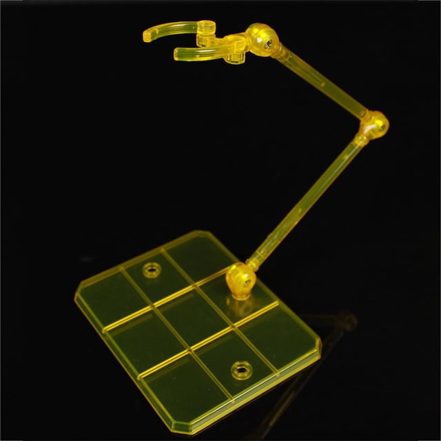PinShang Action Base Clear Display Stand for 1/144 HG/RG Gundam Figure Model Toy Transparent