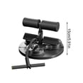 thumbnail image 3 of Sit Up Assist Abdominal Roller Three Suction Cups Drawstring Fitness Equipment Home Weight Loss Equipment, 3 of 7