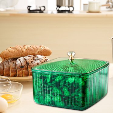 IBaodan Special discount Desktop Storage Box Dried Fruit Snack Fruit Storage Dresser Finishing Box Large Capacity Household Luxury Storage Box Gifts