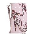 thumbnail image 1 of Case for iPhone 12 Pro Cover Magnetic 3D Pattern Wallet Flip Case With Strap - High heel, 1 of 5