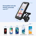 thumbnail image 4 of Adjustable 360° Rotating Waterproof Bike and Motorcycle Phone Mount with Anti-Shock Design and Touchscreen Compatibility, 4 of 9