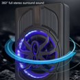 thumbnail image 4 of Car Subwoofer Slim Underseat 10in 800W LED Atmosphere Light Excellent Heat Dissipation  Performance for Truck, 4 of 7
