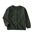 thumbnail image 2 of Cowsor Little Girl Knit Cardigan Sweater - Toddler Button Down School Uniforms Cardigan, 2 of 6