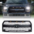 thumbnail image 1 of AMERICAN MODIFIED Grille en Maille Style Raptor pour Ford F150 2015-2017, Noir Mat, 1 of 12