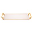 thumbnail image 1 of 1Pcs Gold Edge Decorative Dessert Plate For Families 31.0x9.0x3.0In, 1 of 8