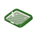 thumbnail image 2 of Runquan Indoor Dog Potty Tray Indoor Dogs Potty Train Pads for Small and Medium Dogs green, 2 of 8