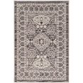 thumbnail image 2 of Linon Tapis Vintage Hamadan Tufté Mécaniquement en Microfibre Polyester 9'x12 Pieds Gris, 2 of 7