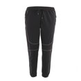thumbnail image 2 of Men‘s Autumn Soft Shell Jogger Waterproof Fleece Lined Bottoms Reflective Night Light Trousers Gray M, 2 of 5