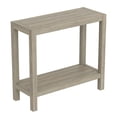 thumbnail image 3 of Safdie & Co. Console Table 26L Dark Taupe 1 Shelf, 3 of 4