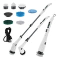 thumbnail image 2 of Yhmxh Bathroom Accessories Cleaning Tools Cleaning Brush Multi Functional Handheld Wireless Brush LCD Digital Display Cleaning Brush Nine in One Mop A brush, 2 of 9