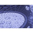 thumbnail image 1 of Ahgly Tapis Rectangulaire Lavable en Machine Intérieur Transitionnel Bleu Ciel, 6 Pieds x 9 Pieds, 1 of 7