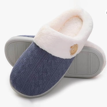 tumgatte Women's Indoor Cute Winter Home Memory Cotton Plush Cotton Slippers Ladies' Slippers Clearance