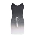 thumbnail image 4 of Robe de Soirée Femme Décontractée Col en V Sans Manches Bandage Rayé Imprimé Ample Robe à Bretelles Robes pour Femmes 2023 Décontracté en Solde, 4 of 6