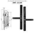 thumbnail image 2 of Serrure de Porte d'Entrée Sans Clé à Mortaise 85 92 mm pour Téléphone Intelligent, Poignée Ultrafine, Application, Télécommande, Wi‐Fi, Serrure Intelligente, Installation Facile, 2 of 5