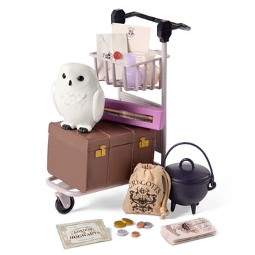 Harry Potter ™ Hogwarts Express ™ Wizard Accessories with Owl for 18-inch Dolls Toys Kids 5 Years +, by Battat