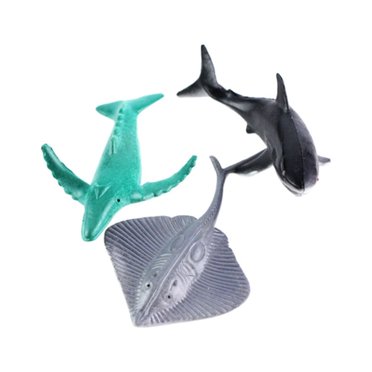 XZNGL Kids Toys Plastic Animals A Set Simulation Plastic Ocean Animals Sea Creatures Model Educative Toys