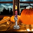 thumbnail image 4 of Skeleton Halloween Decoration Halloween Candle Lamp Candlestick Table Lamp Halloween Decoration Props Skeleton Hand Lamp Halloween Night Ghost Hand Lamp Jewelryghost Halloween Decorations, 4 of 6