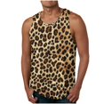 thumbnail image 1 of Weiqiqre Débardeurs Unis pour Hommes Amusants d'Été à Col en V Débardeurs Sans Manches T-Shirts Graphiques à Col Rond, 1 of 4