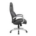 thumbnail image 2 of Scranton & Co Contemporary Executive Hinged Arm Chair in Black, 2 of 6