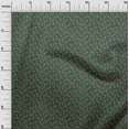 thumbnail image 2 of oneOone Silk Tabby Fabric Floral Block Print Fabric BTY 42 Inch Wide, 2 of 4