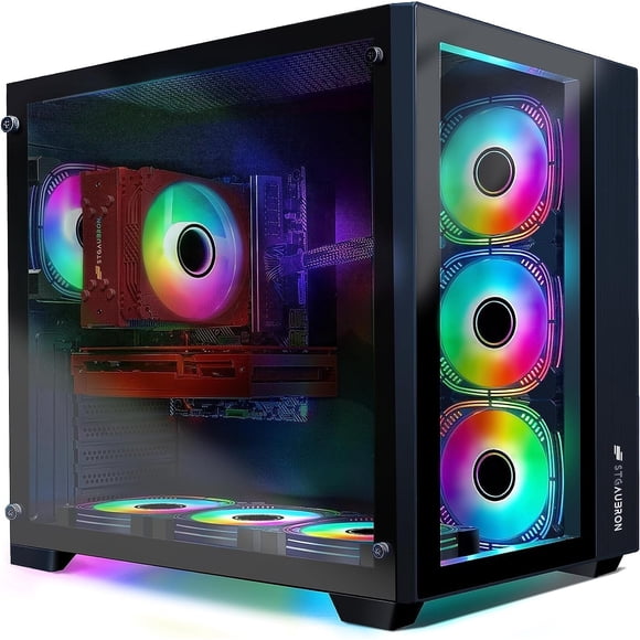 STGAubron Gaming PC Computer Desktop, Core i7-8700 up to 4.6GHz, GeForce RTX 3060 12G GDDR6, 16G DDR4, 1T SSD, Windows 11