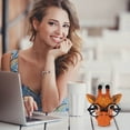 thumbnail image 2 of Agiferg Creative Animal Glasses Frame Home And Office Decorative Desktop Glasses Support, 2 of 6