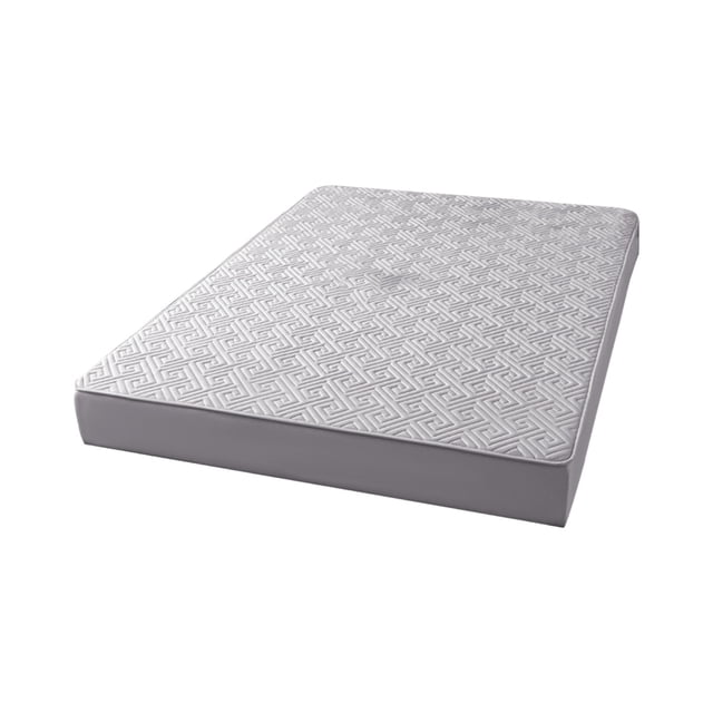 Grey Charcoal Gray Bed Cover With Advanced Liquid Protection And Breathable Cotton-Blend Surface #361b4