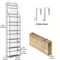 thumbnail image 3 of 1pc Wall Hanging Storage Bag With 6 Tier, Foldable Storage Bags For Bedroom,, 3 of 4