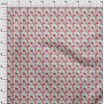 thumbnail image 4 of oneOone Rayon Red Fabric Floral Sewing Material Print Fabric By The Yard 56 Inch Wide, 4 of 5
