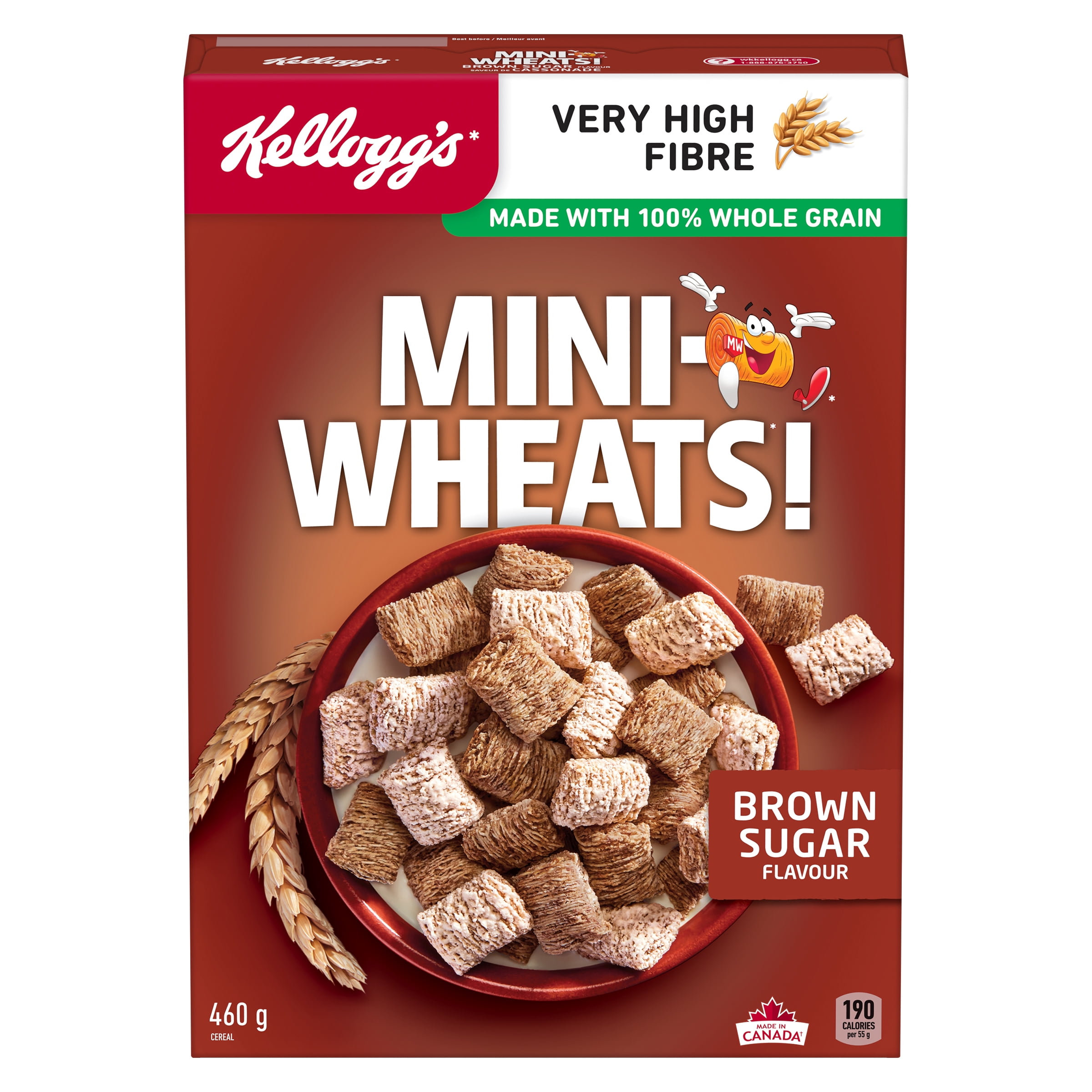 Kellogg's* Mini-Wheats* Cereal Brown Sugar Flavour 460g