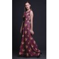 thumbnail image 4 of Bimba Floral Printed Women Sleeveless Gown Chic Style Long MaxiDress-X-Small, 4 of 5