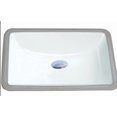 thumbnail image 2 of American Imaginations 23.125-in. W 15-in. D Rectangle Bathroom Undermount Sink In White Color, 2 of 3