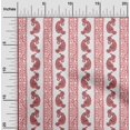 thumbnail image 2 of oneOone Tissu en Coton Rouge Pastel Tissu pour Robe Tissu Imprimé au Mètre 42 Pouces de Large, 2 of 5