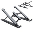 thumbnail image 3 of Heat Dissipation Hollow Bottom Notebook Support, Notebook Stand, Compatible With 11-17 Inch Laptops Office And Home Black,White, 3 of 8