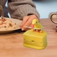 thumbnail image 4 of Oleegame 2PC Stainless Steel Cutlery Set Cute Hummingbird Toothpick Dispenser Cleaning Teeth Toothpick Bucket Yellow, 4 of 8
