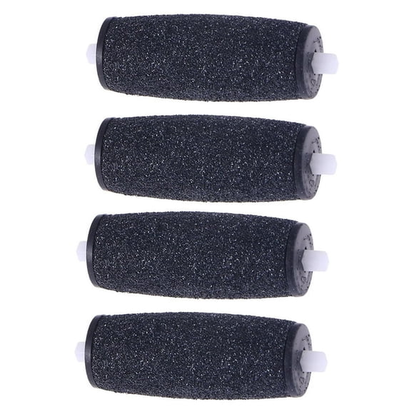 JUNWELL 4pcs Coarse Replacement Roller Refill Pedicure Rasp File Cracked Skin Corns Callus Remover Refill for Electronic File