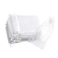 thumbnail image 4 of 100 Pcs Sac à Cordon en Gaze Festival Goody Pochette de Rangement pour Bijoux Portable, 4 of 8