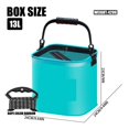 thumbnail image 2 of Seau de Pêche Portable Pliable Appât Vivant Sac de Pêche Seau en EVA Protection du Poisson Boîte d'Eau, Rangement Polyvalent, 2 of 8